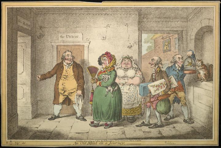 an-old-maid-on-a-journey-1804-gilray